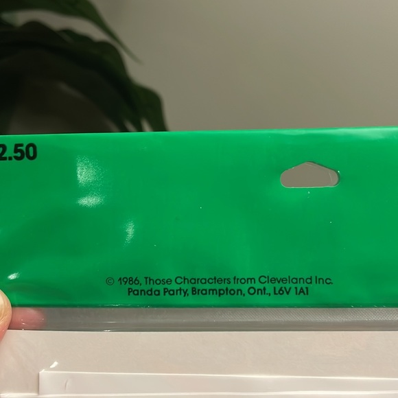 Vintage 1980 1986 Happy Birthday Banner My Pet Monster Characters Cleveland Rare - Picture 4 of 8